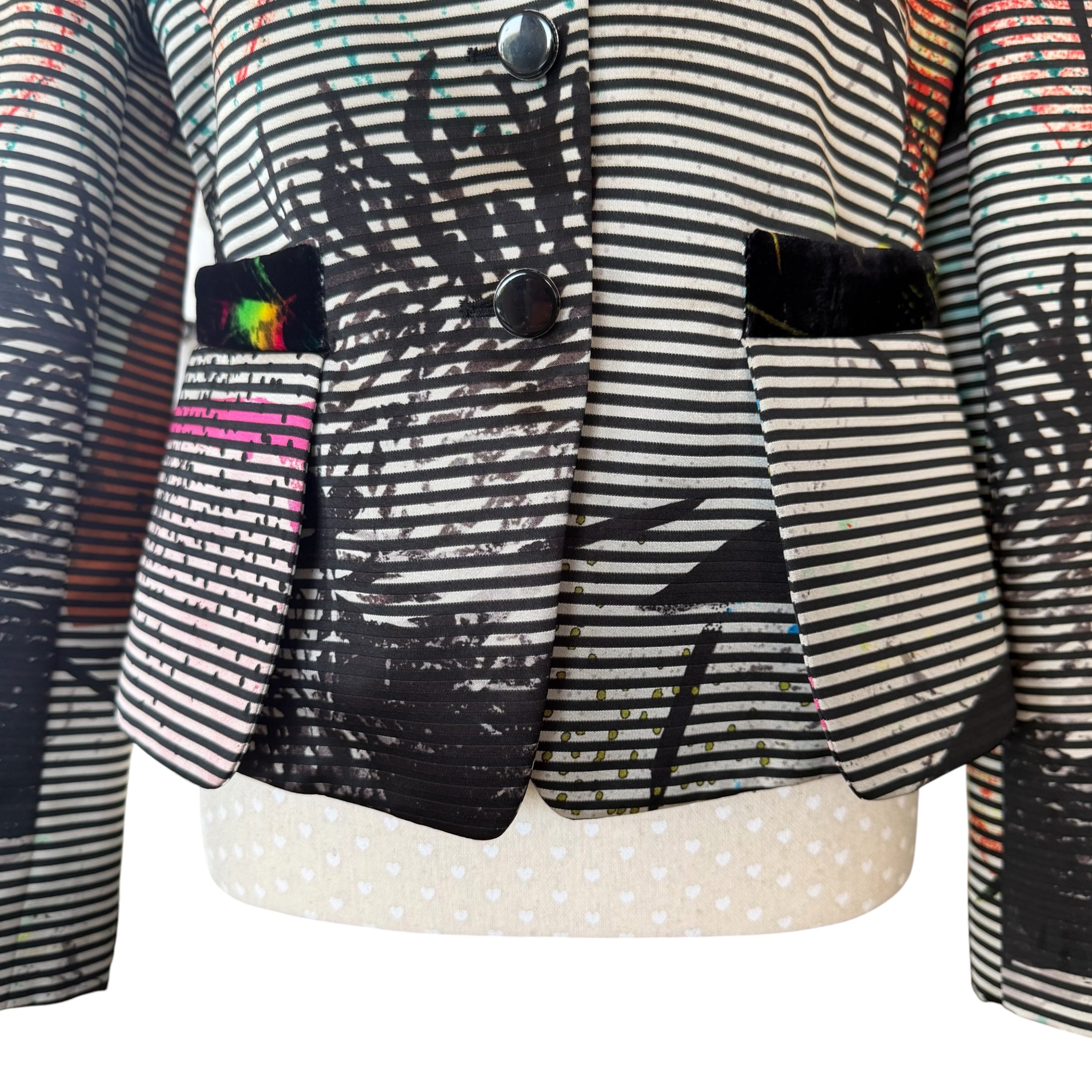 ARMANI ABSTRACT PRINT JACKET