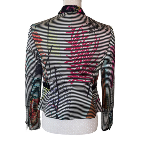 ARMANI ABSTRACT PRINT JACKET