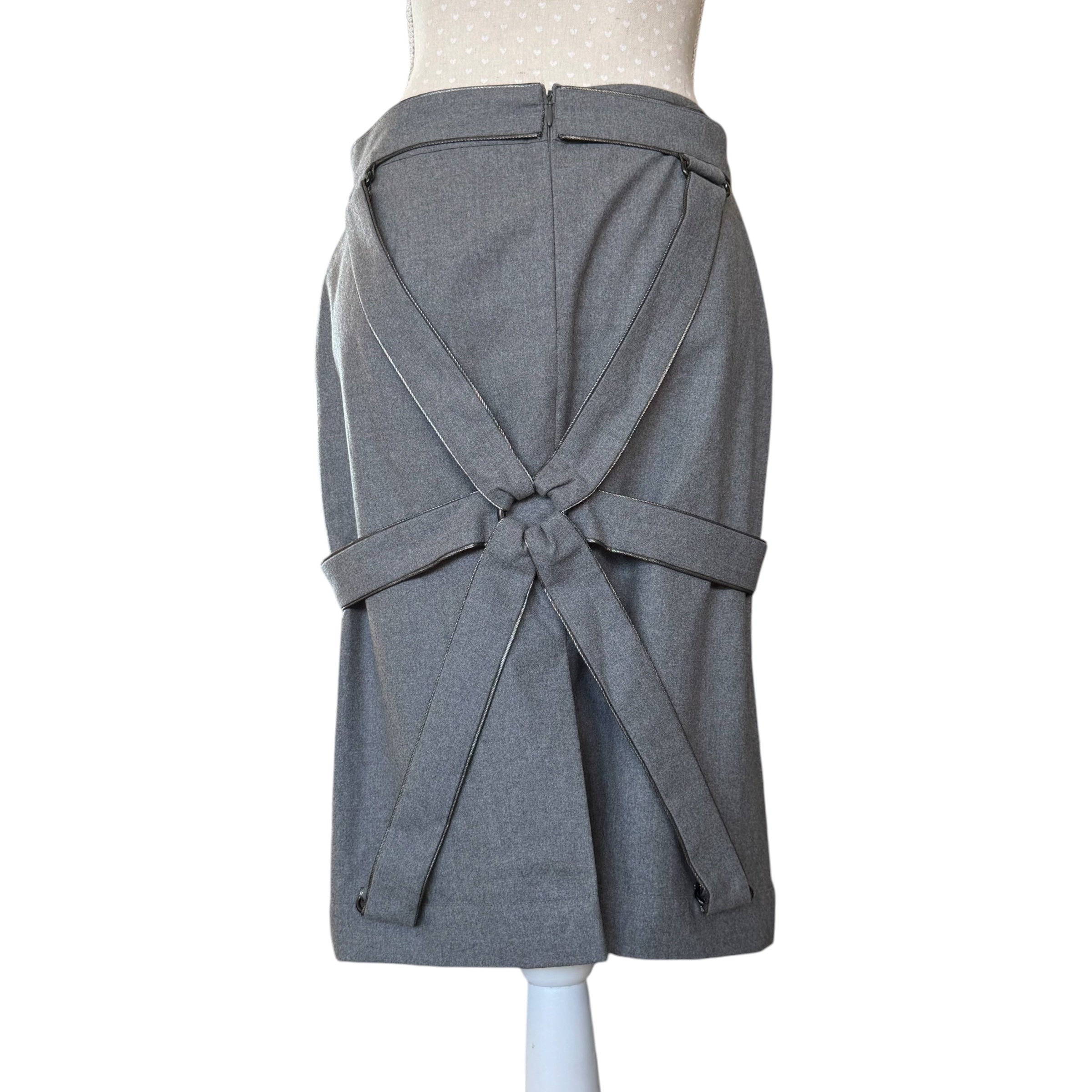 JEAN PAUL GAULTIER VINTAGE BONDAGE SKIRT