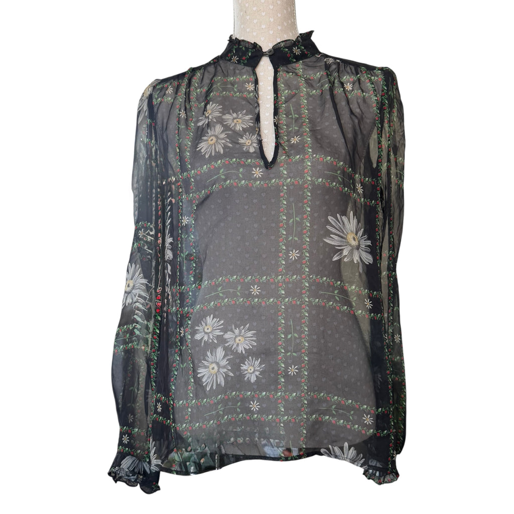DOLCE & GABBANA SILK BLOUSE