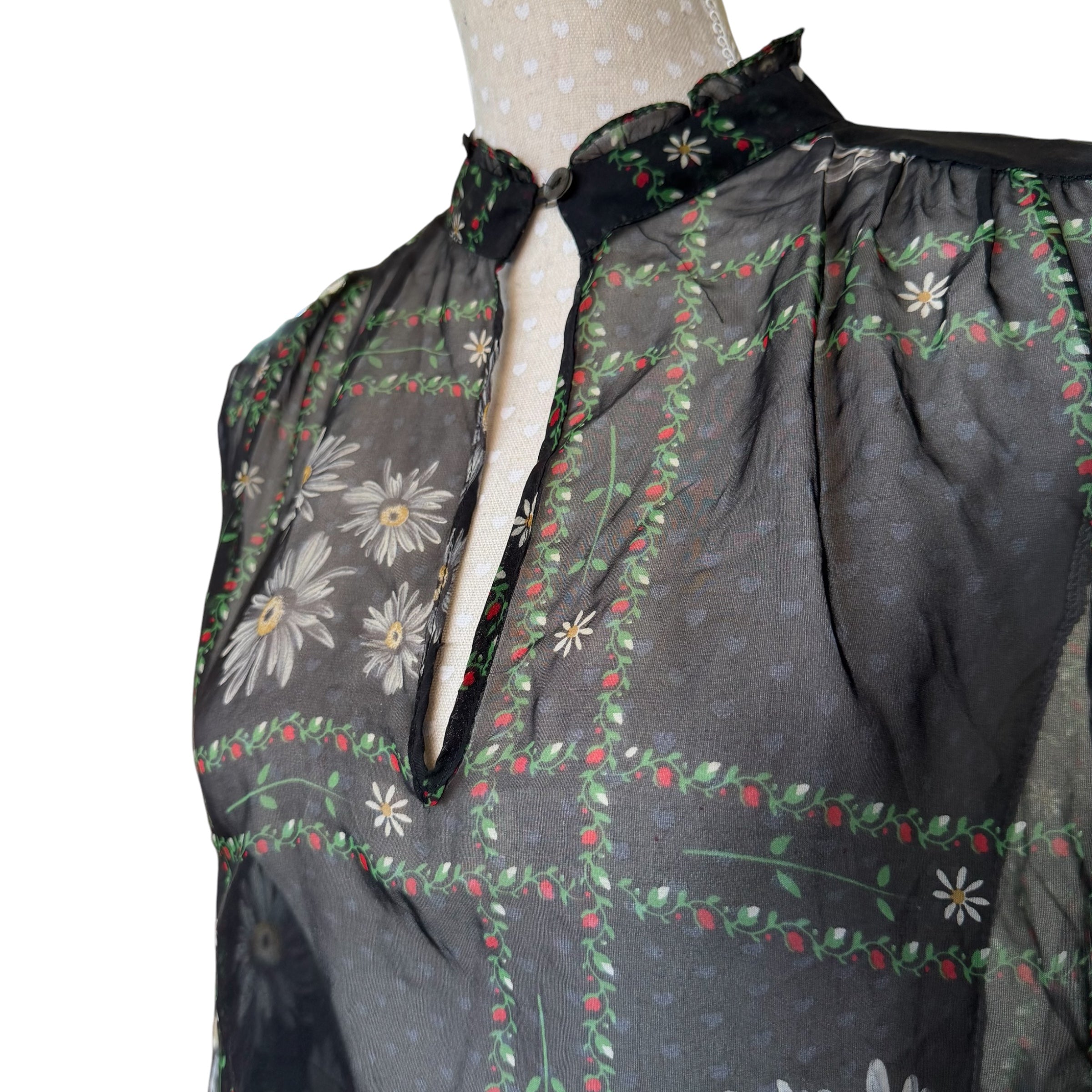 DOLCE & GABBANA SILK BLOUSE