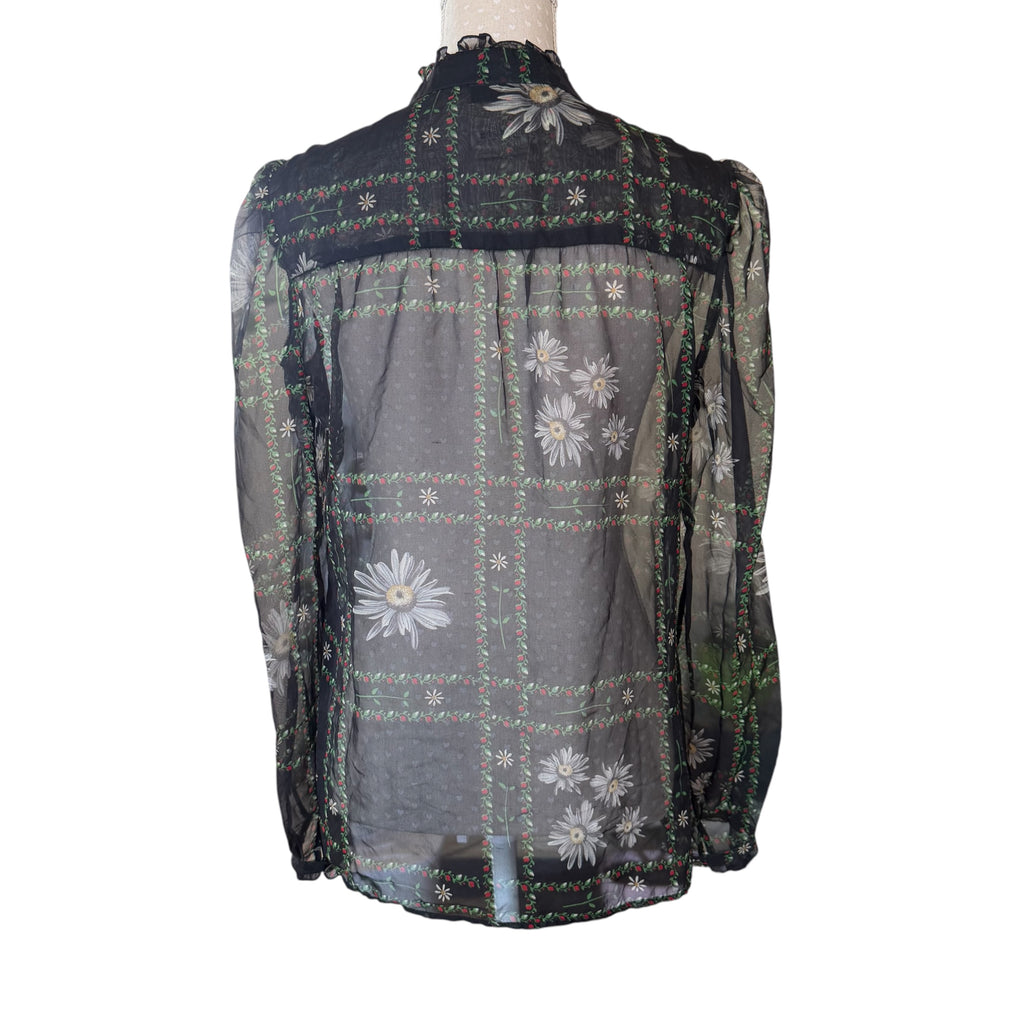 DOLCE & GABBANA SILK BLOUSE