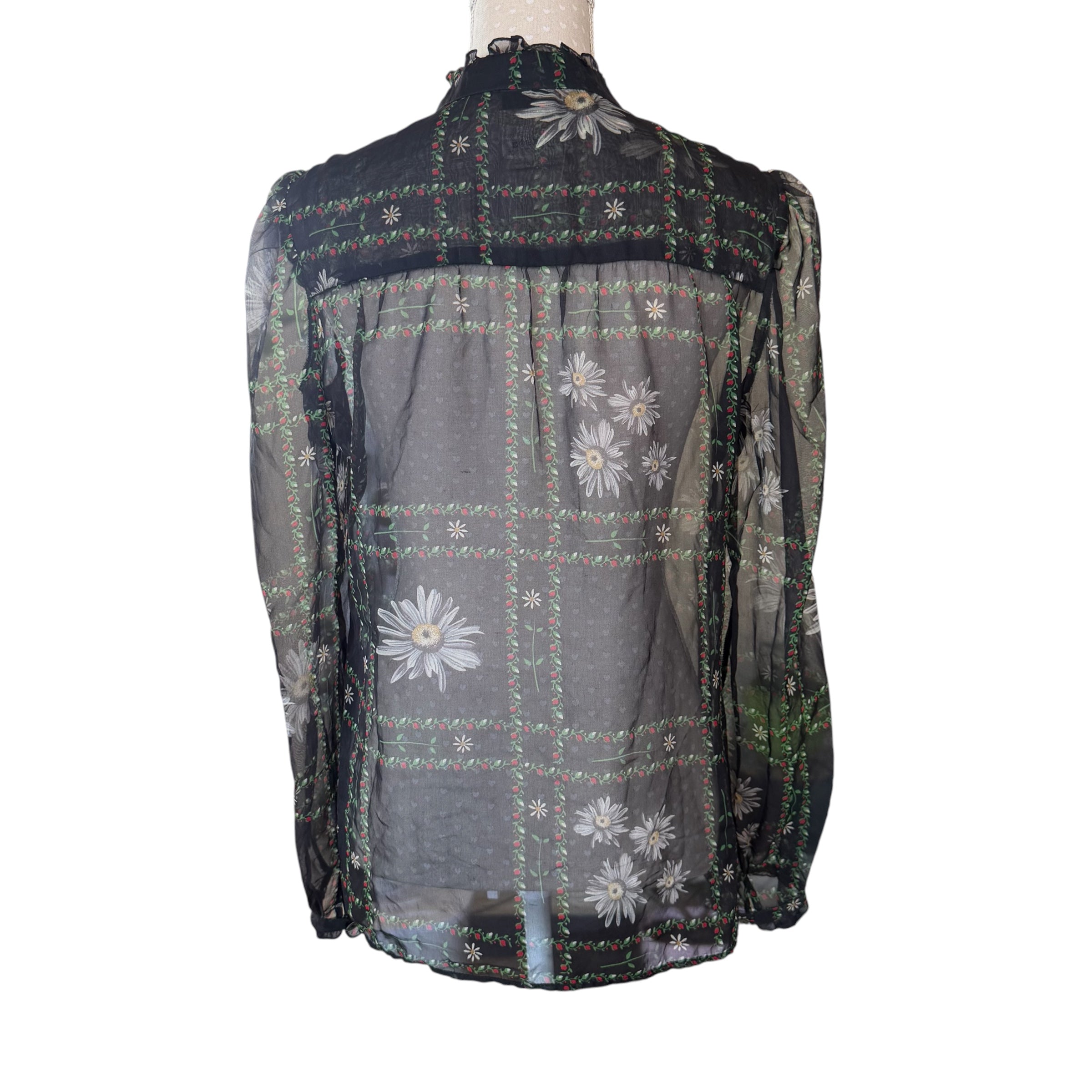 DOLCE & GABBANA SILK BLOUSE