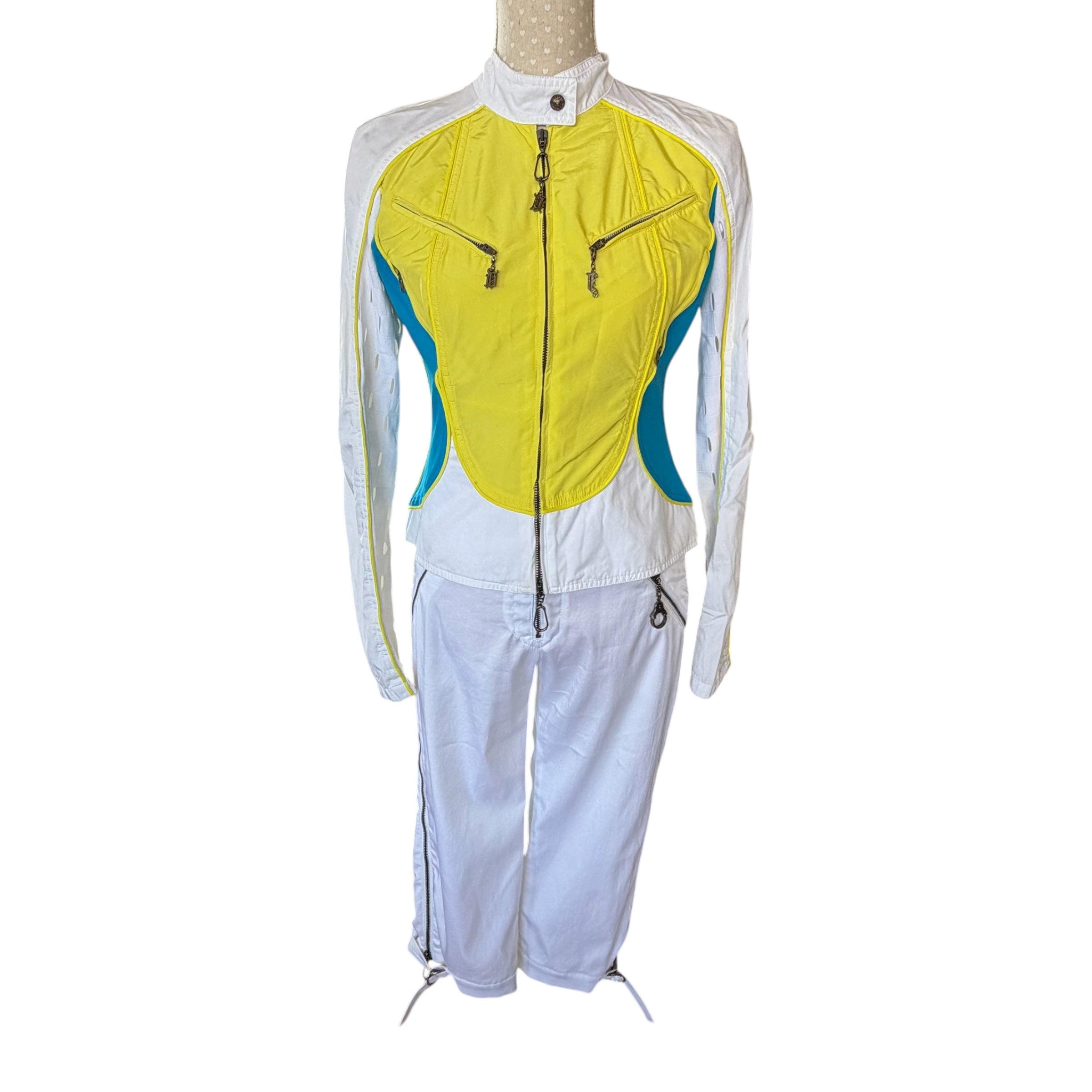 VERSACE JEANS COUTURE BIKER SET