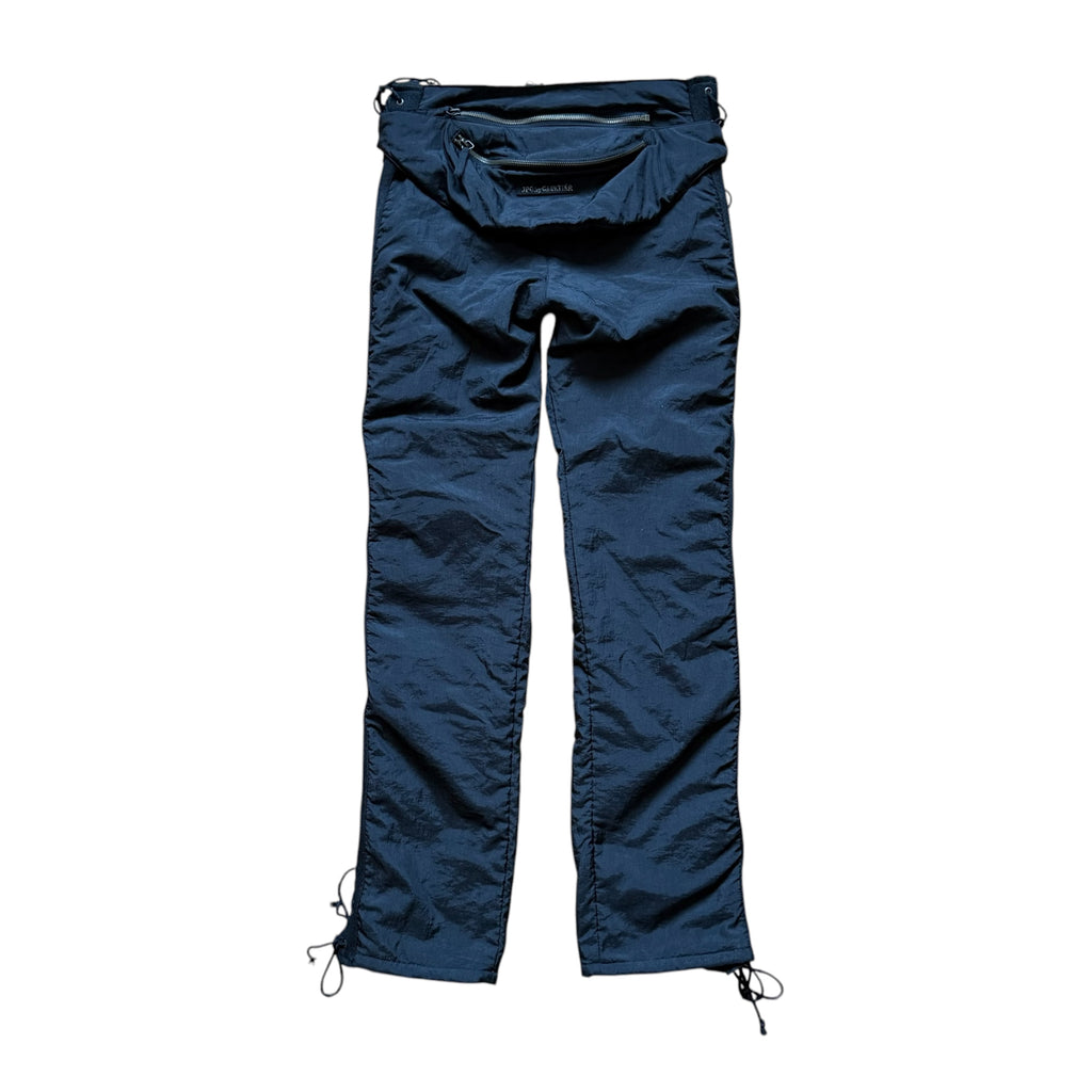 JEAN PAUL GAULTIER VINTAGE NYLON PANTS WITH FANNY PACK