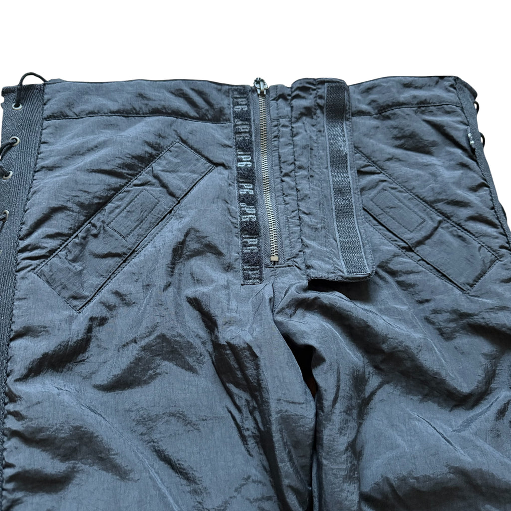 JEAN PAUL GAULTIER VINTAGE NYLON PANTS WITH FANNY PACK