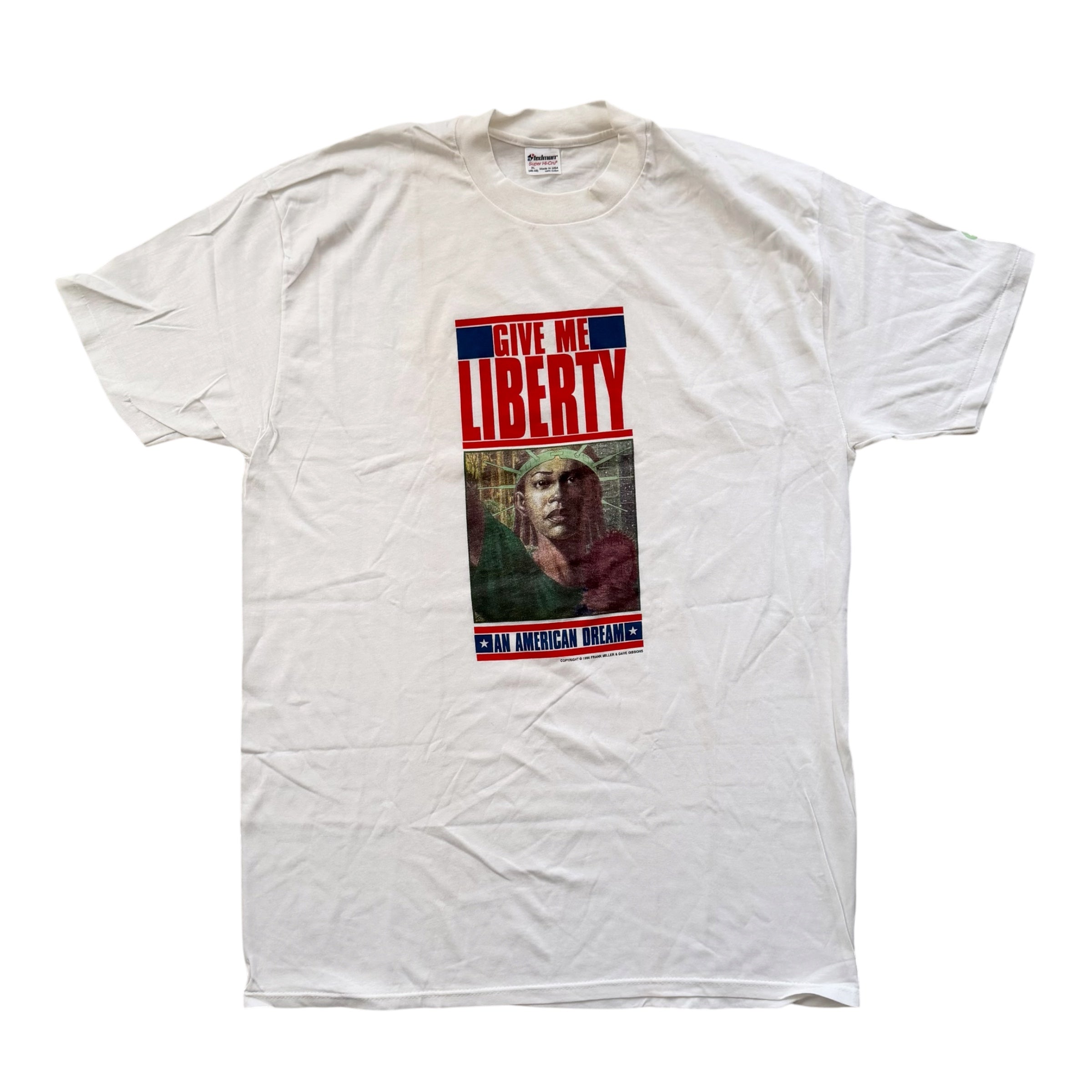 Vintage Frank Miller Give Me Liberty American Dream 90's T-Shirt
