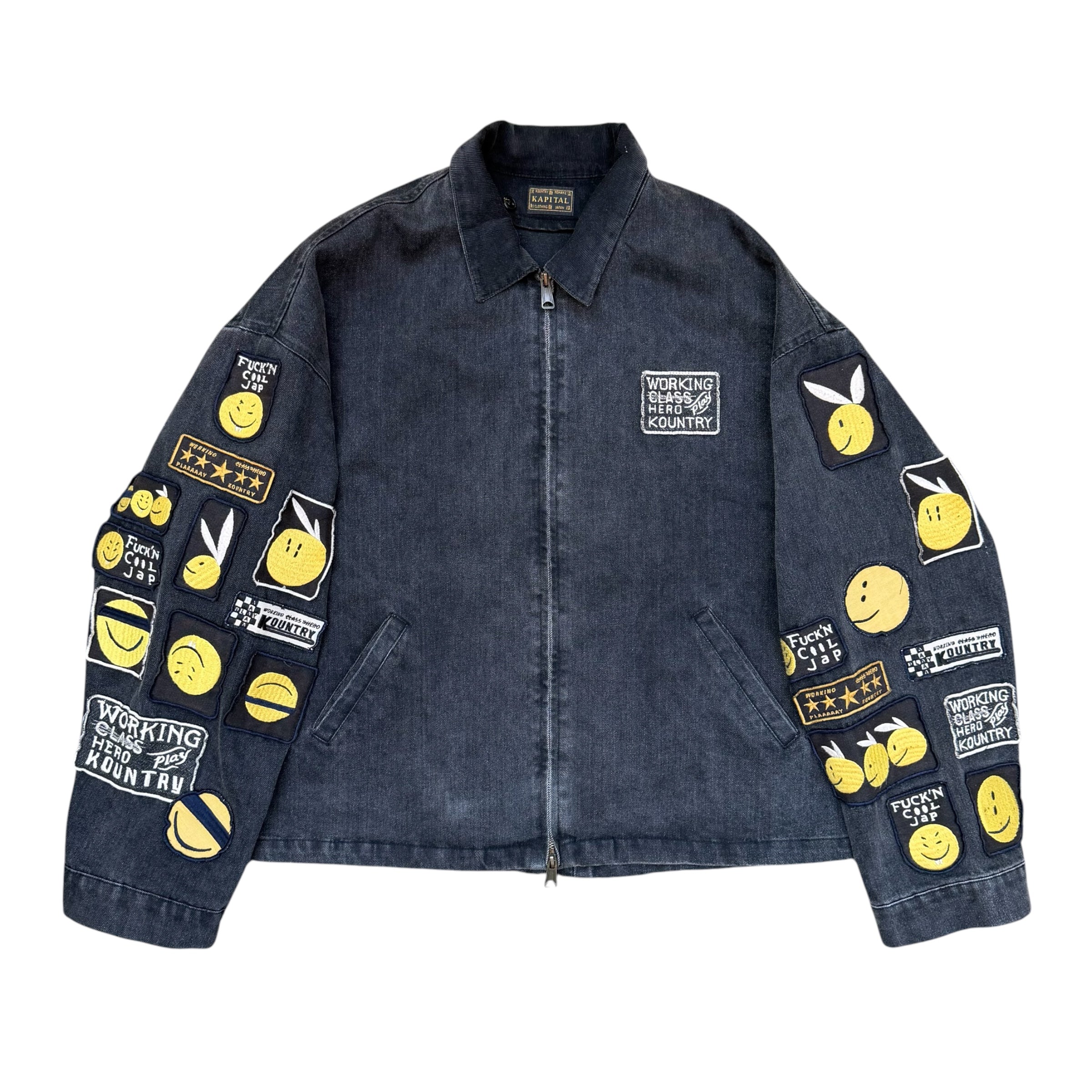 KAPITAL F/W 2023 "WORKING CLASS HERO" DENIM JACKET