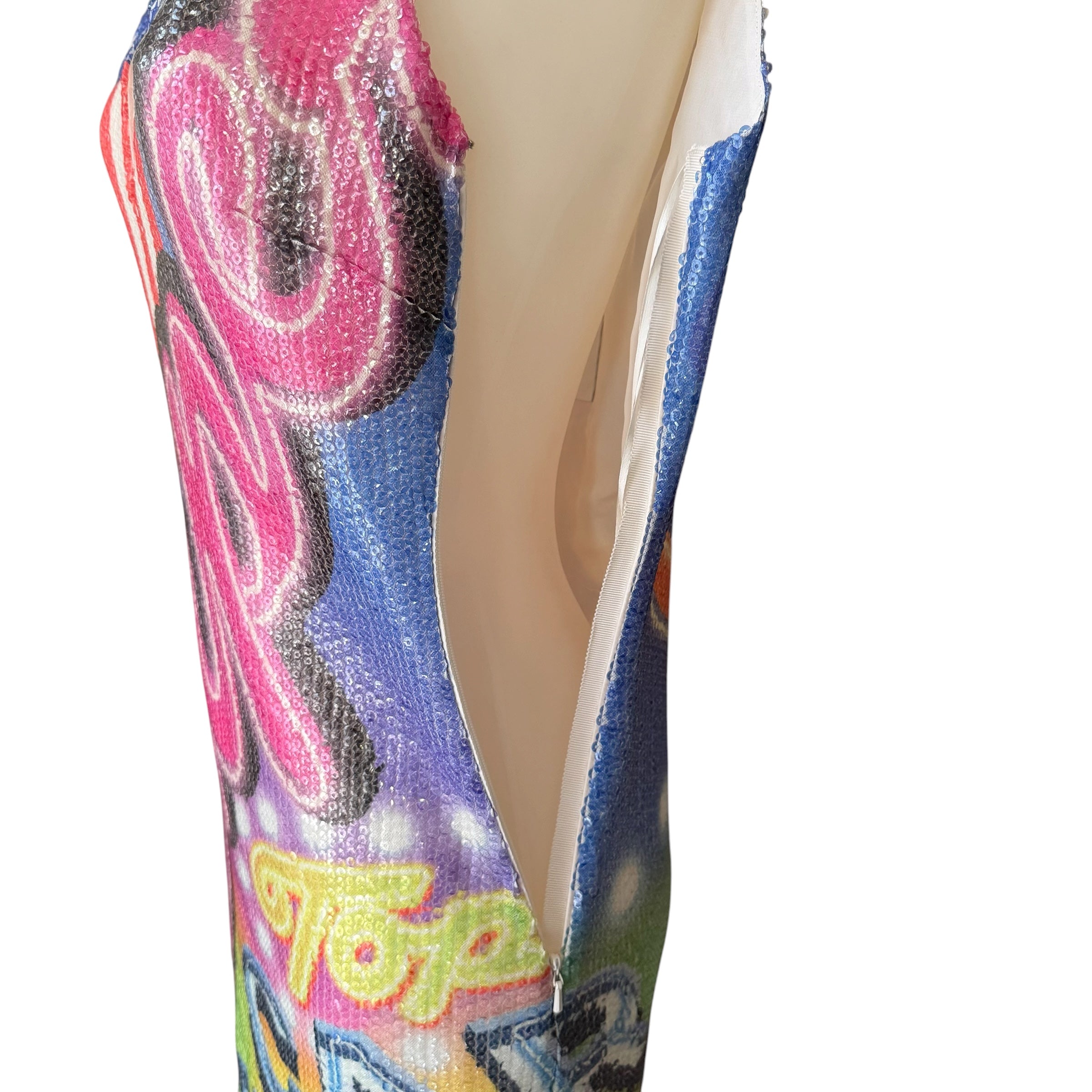 MOSCHINO 2016 SUPER PRINTED DRESS