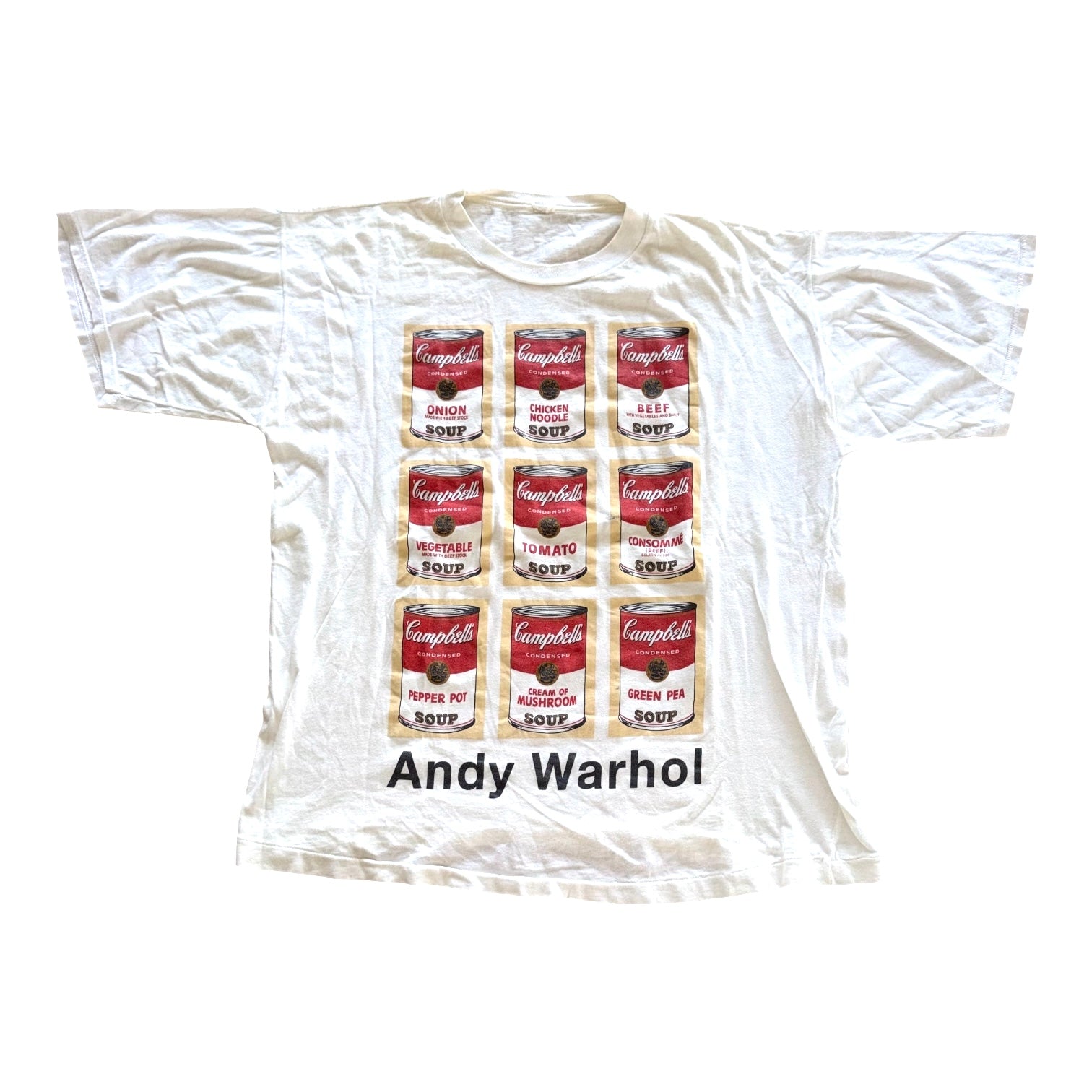 Vintage Andy Warhol Campbell 90s T-Shirt