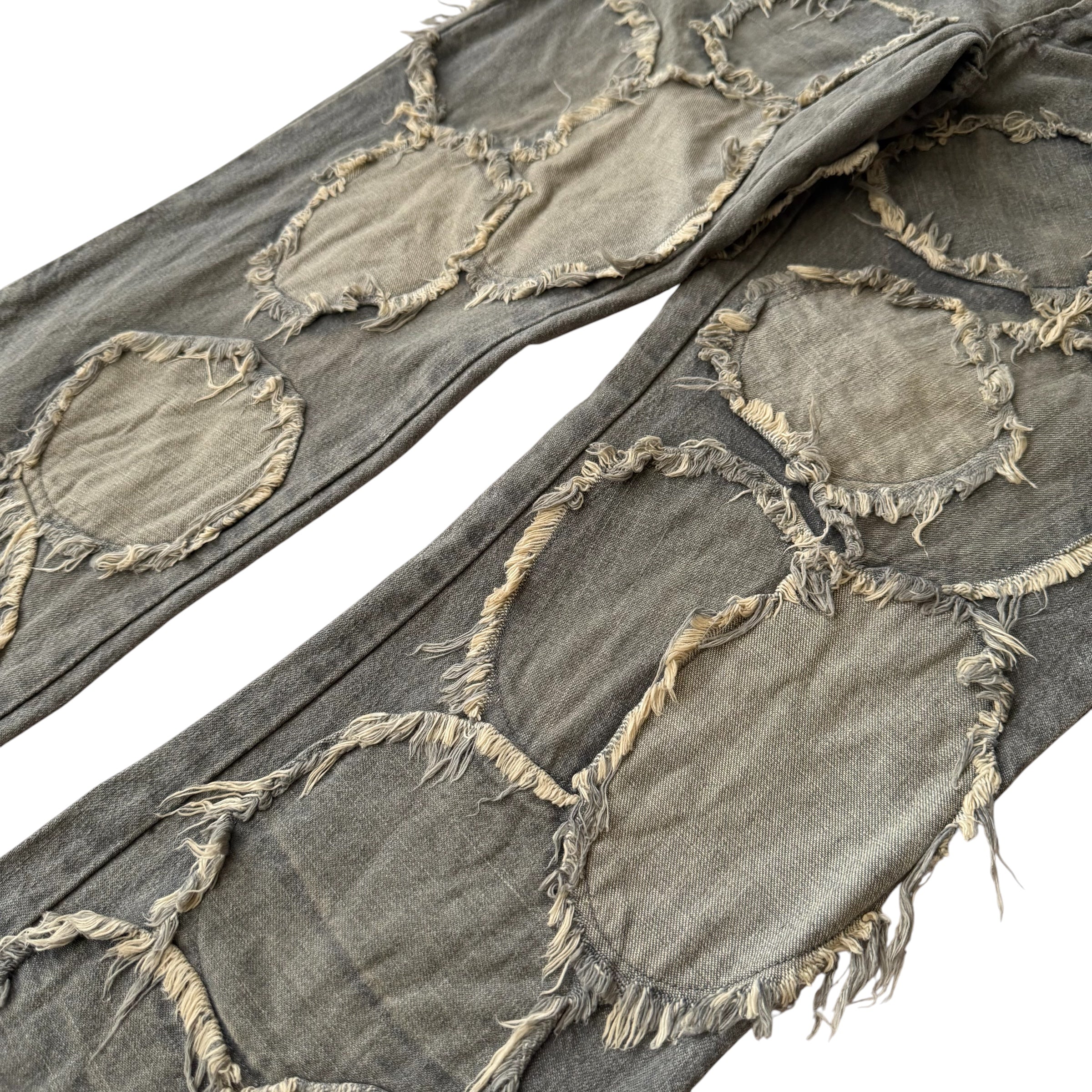 Just Cavalli x Roberto Cavalli Vintage Patchwork Circle Jeans