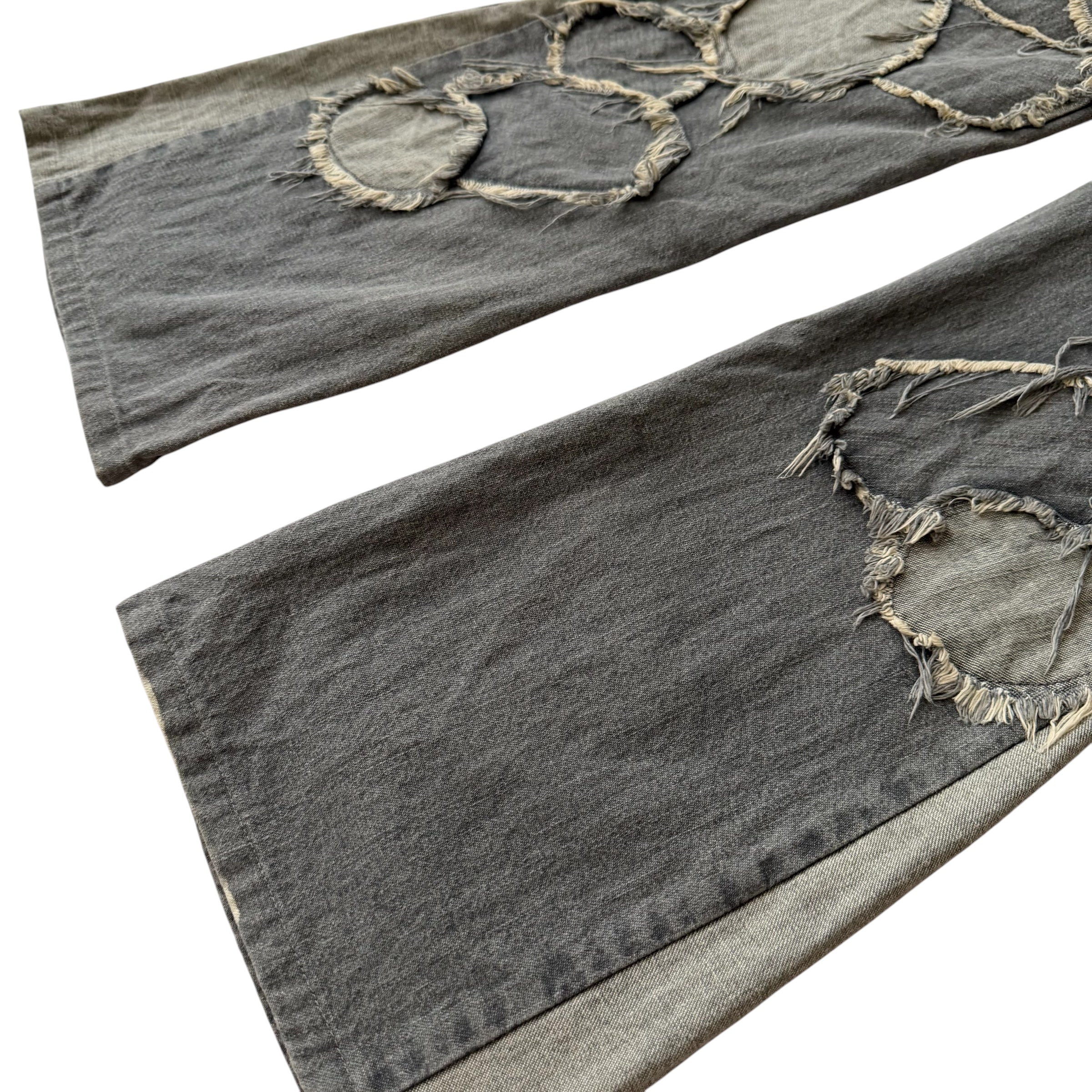 Just Cavalli x Roberto Cavalli Vintage Patchwork Circle Jeans