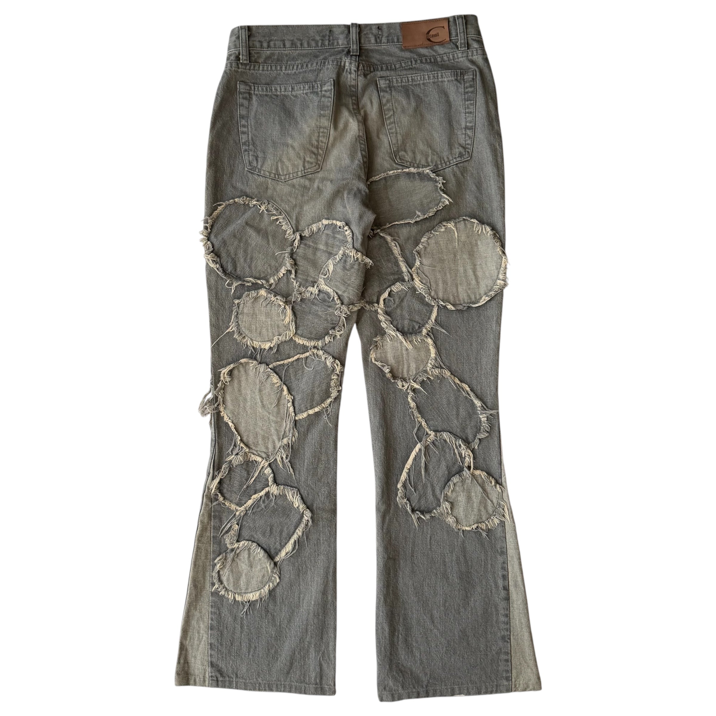 Just Cavalli x Roberto Cavalli Vintage Patchwork Circle Jeans