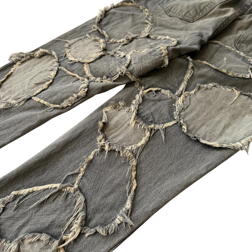 Just Cavalli x Roberto Cavalli Vintage Patchwork Circle Jeans
