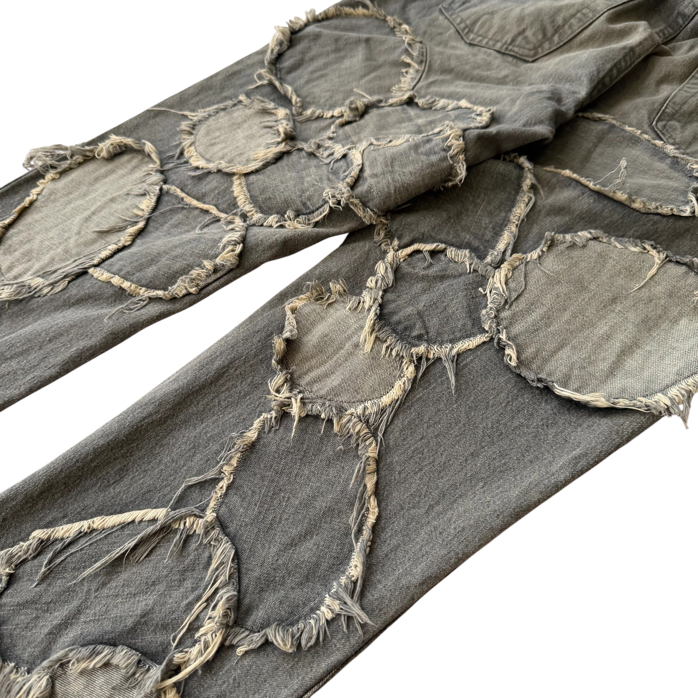 Just Cavalli x Roberto Cavalli Vintage Patchwork Circle Jeans
