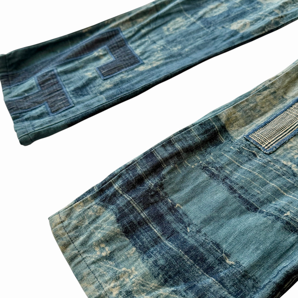 Jean Paul Gaultier (JPG) Vintage Patchwork Linen Pants