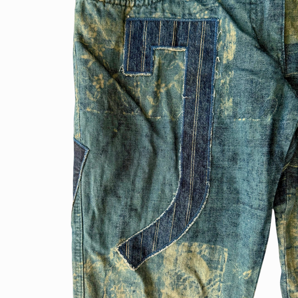 Jean Paul Gaultier (JPG) Vintage Patchwork Linen Pants