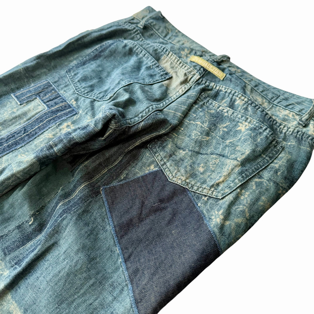 Jean Paul Gaultier (JPG) Vintage Patchwork Linen Pants