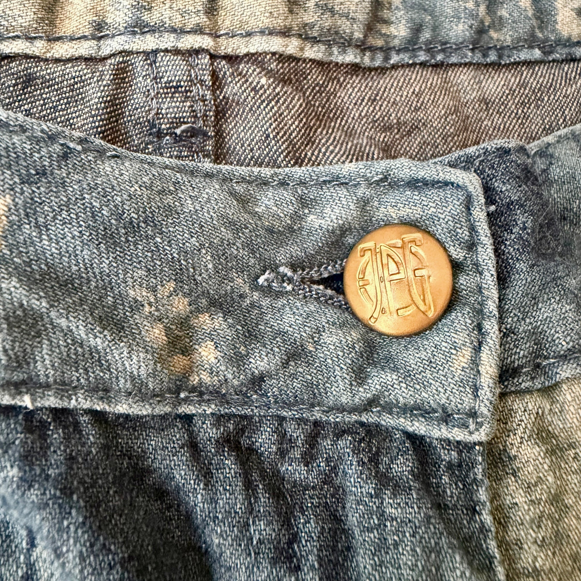 Jean Paul Gaultier (JPG) Vintage Patchwork Linen Pants