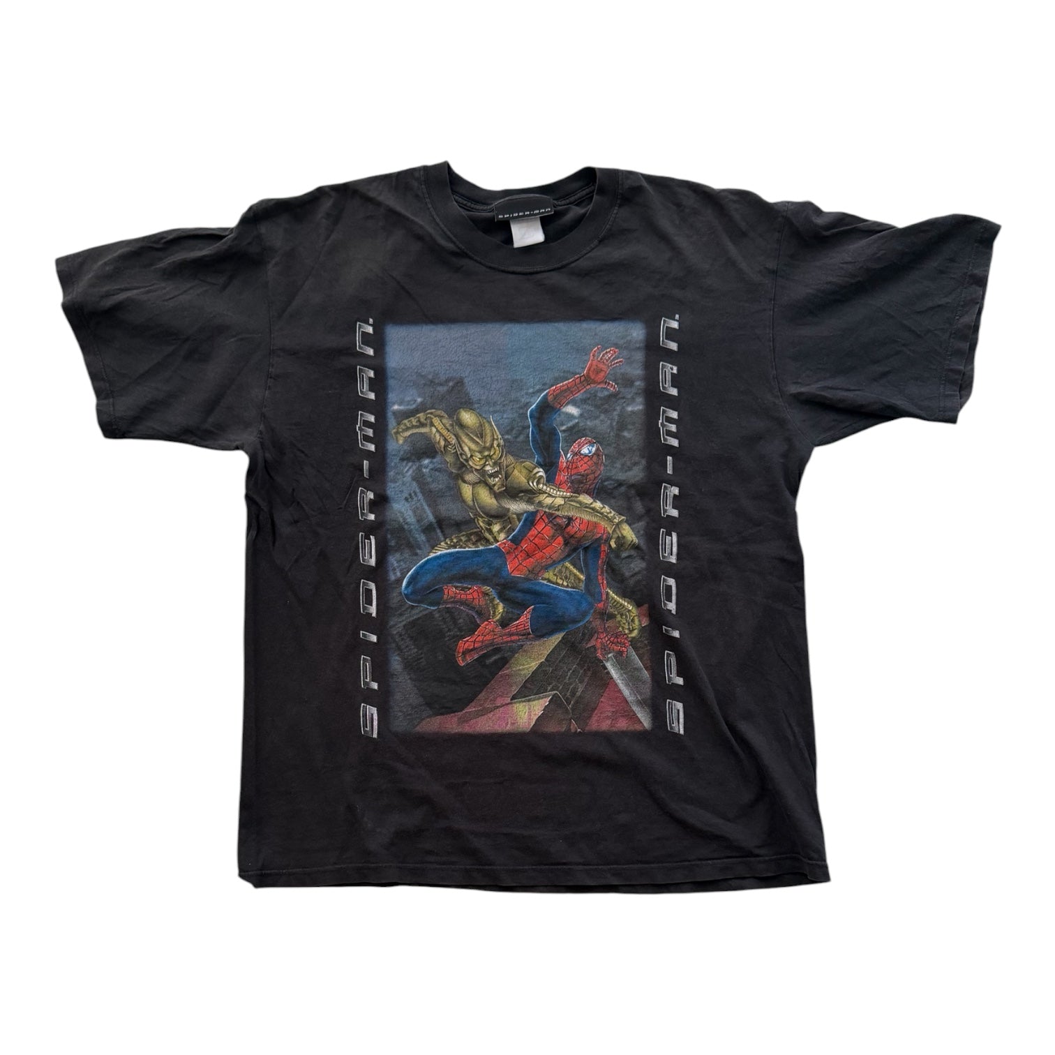 Vintage Spiderman VS Green Goblin 2002 T-shirt