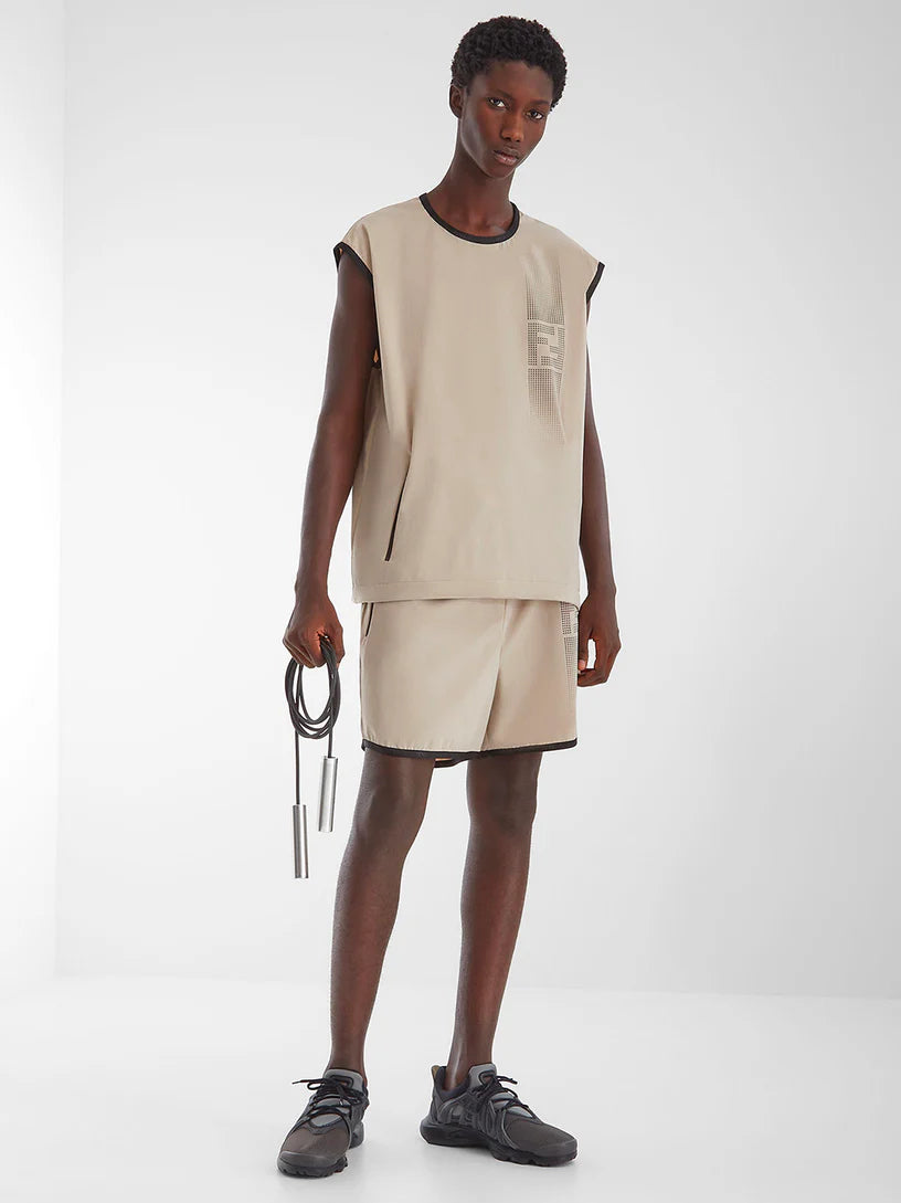 Fendi 2022 Men's Gradient FF Logo Tank Top